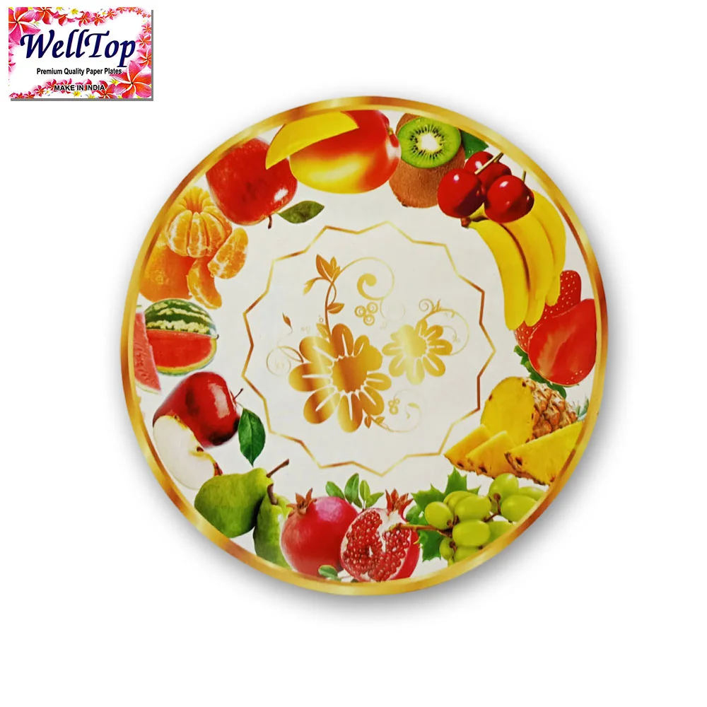 Rough Flower Fruits Circle Vivek Packaging Industries