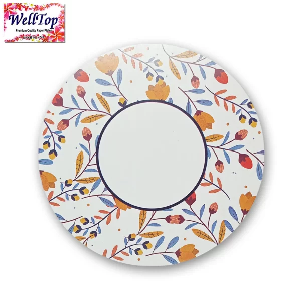 ITC PAPER Multicolour Flower (Circle)