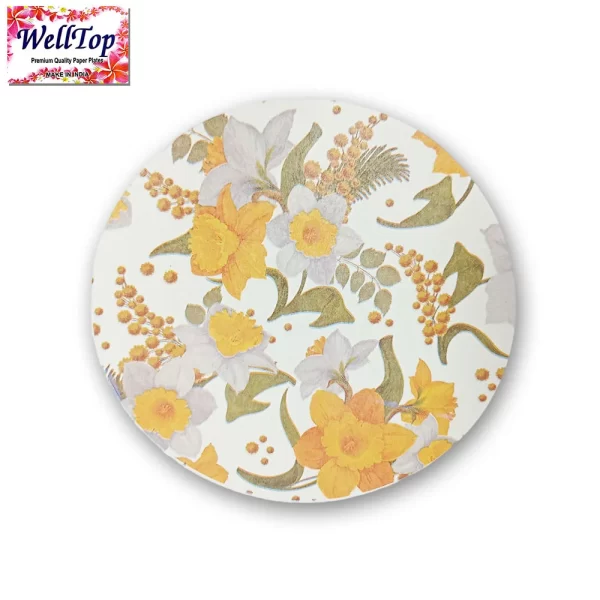 ITC PAPER Yellow Flower (Circle)